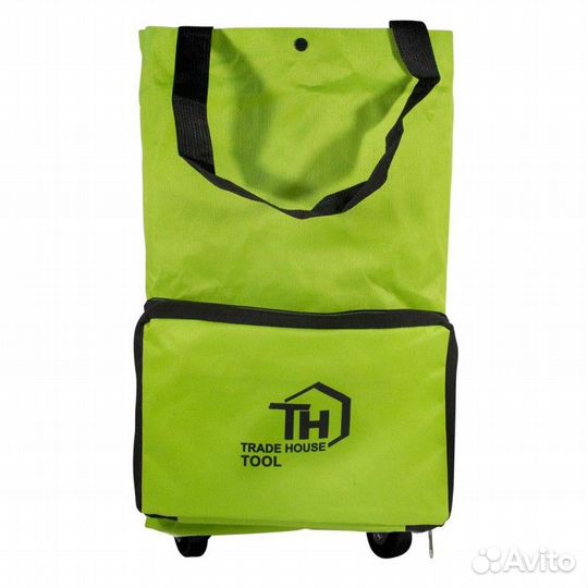 Сумка хозяйственная на 4 колесах с ручками и боков