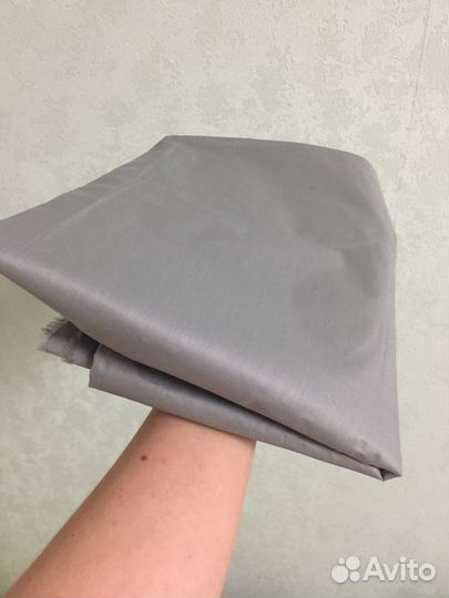 Подкладка ткань серая 3 метра шириной 150
