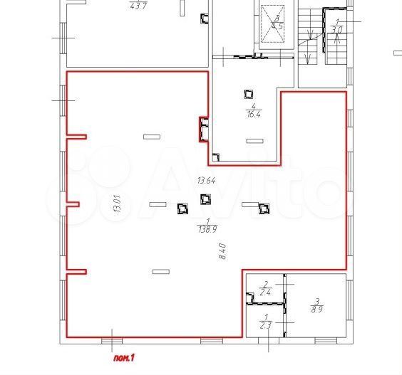 Торговая площадь, 138.9 м²