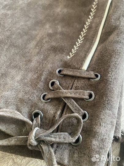 Шорты замшевые баварские