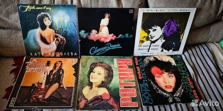 Виниловые пластинки рок