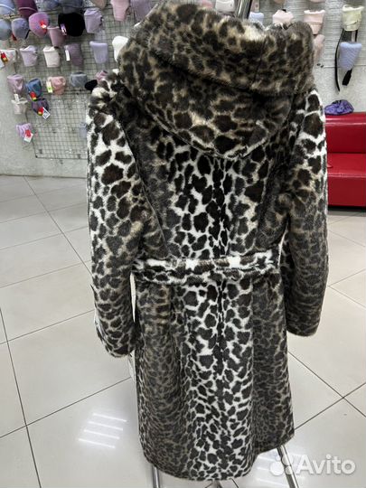 Пальто из эко меха 46, 48, 50, 52, 54, 56