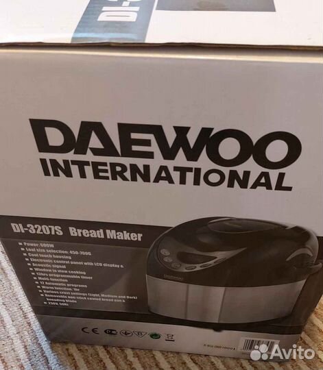Хлебопечка Daewoo BI-3207s