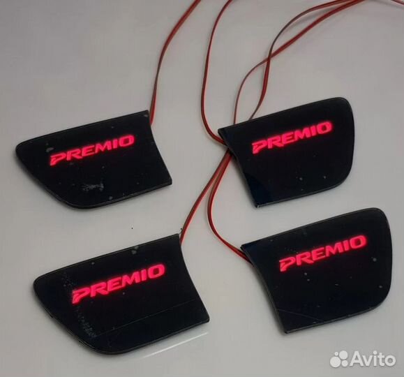 Led Подсветка дверных ручек салона Toyota Premio