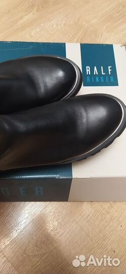 Сапоги демисезонные кожаные Ralf Ringer