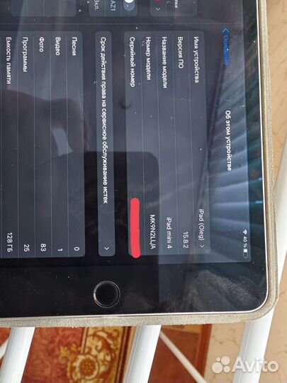 iPad mini 4 128gb
