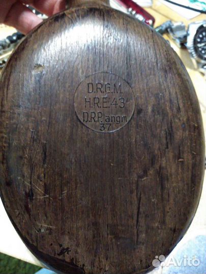 Фляга немецкая, дерево,1943 г