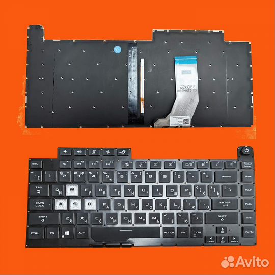Клавиатура для ноутбука Asus ROG Strix G G512 с по
