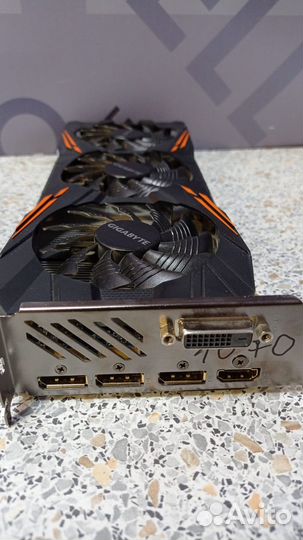 Видеокарта Gigabyte GeForce GTX1070 G1 gaming 8Gb