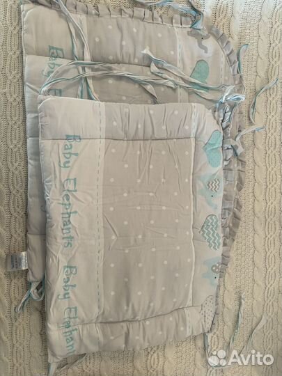 Бортики на детскую кроватку