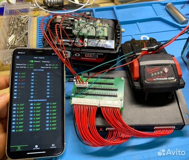 Профессиональный ремонт аккумуляторов Milwaukee