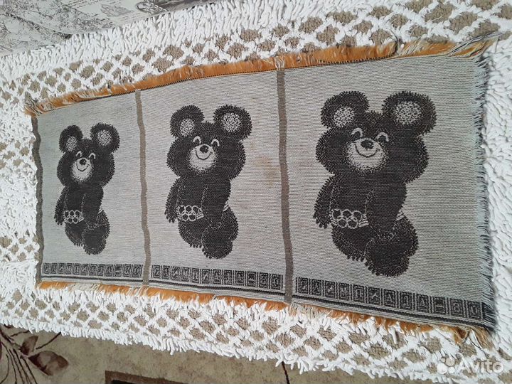 Гобелен Олимпийский мишка 80 картина.панно