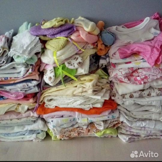 Вещи на новорожденную девочку пакетом
