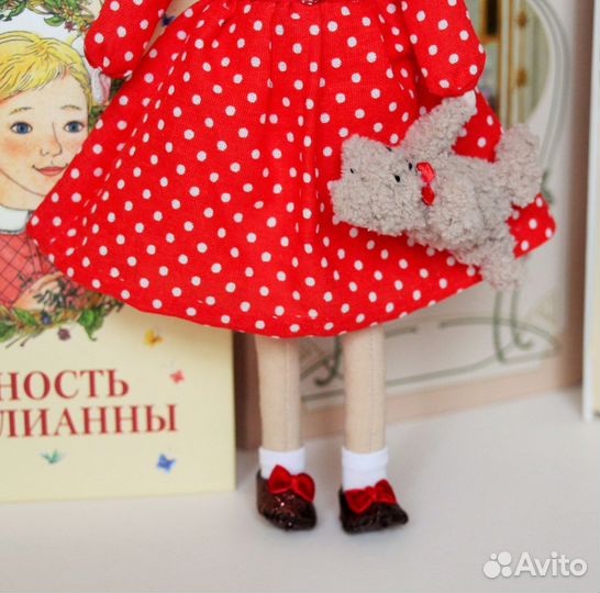 Кукла СССР текстильная
