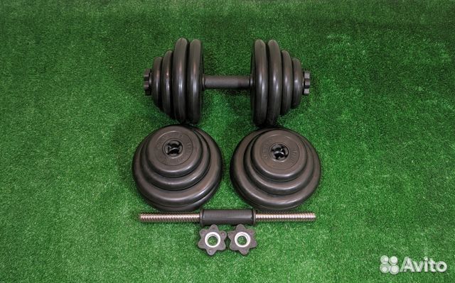 Гантели по 30кг Новые MB Barbell - 2шт 25d (26mm)