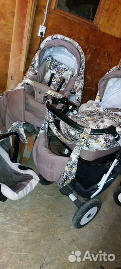Коляска 3 в 1, эксклюзивная модель