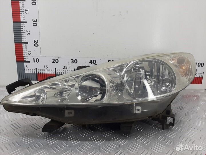 Фара передняя для Peugeot-Citroen 207 9649986280