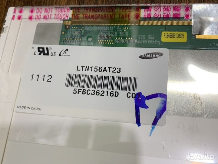 Матррца 15.6 40 pin толстая ltn156at23
