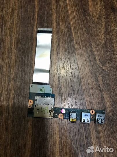 Плата audio usb картридер на lenovo S300 S310