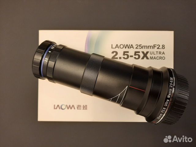 Объектив Laowa 25mm f/2.8 2.5-5X Ultra Macro Lens