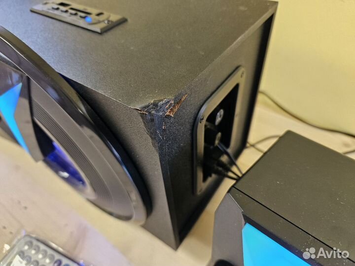 Колонки для компьютера с сабвуфером bluetooth 2.1