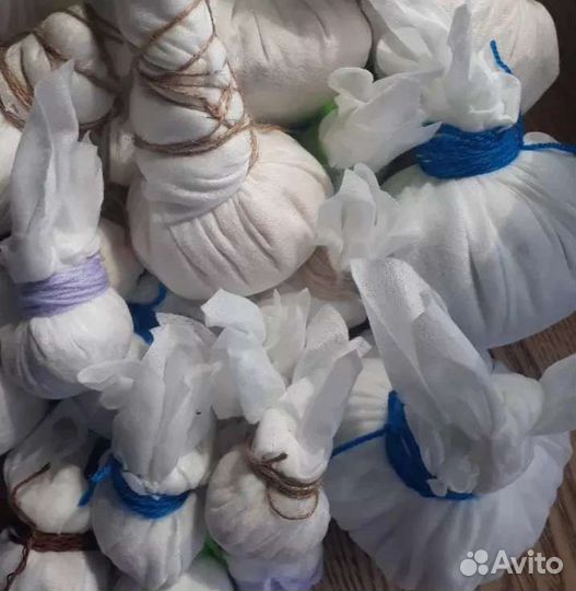 Травяные мешочки