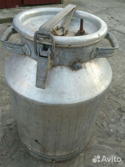 Фляга алюминиевая бу 40л