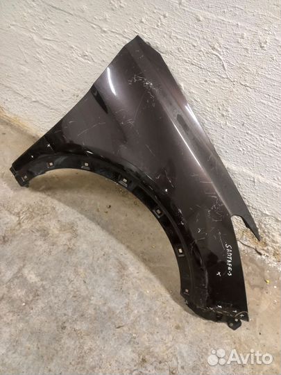 Крыло переднее правое hyundai santa fe 3