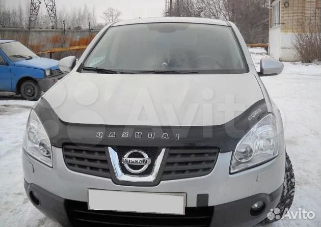 Дефлектор капота, ветровики Nissan Qashqai c 2006