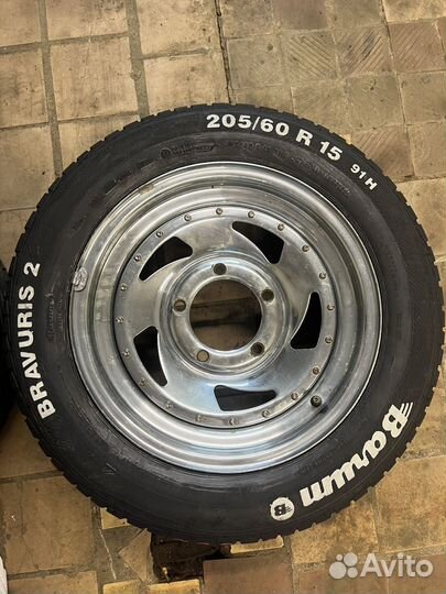 R15 Barum Bravuris 2 205/60, PCD 5x139.7 DIA 110