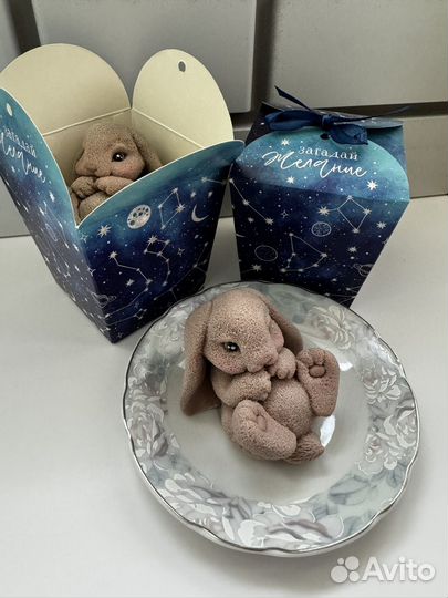 Пасхальный кролик. Мыло ручной работы