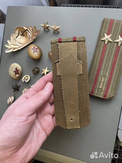 Погоны + фурнитура СССР (оригинал)