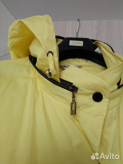 Тонкая ветровка- пиджак, плотная х/б