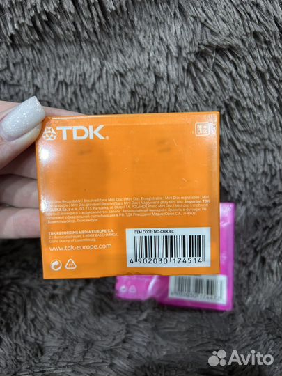 Mini disk TDK 80 min