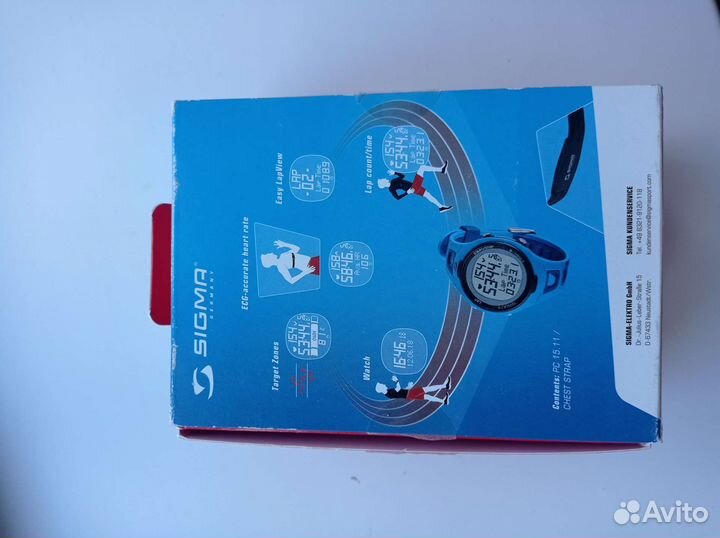 Часы пульсометр Sigma PC 15.11