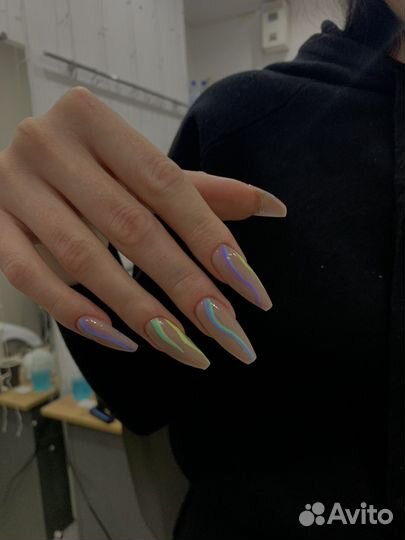 Маникюр, наращивание