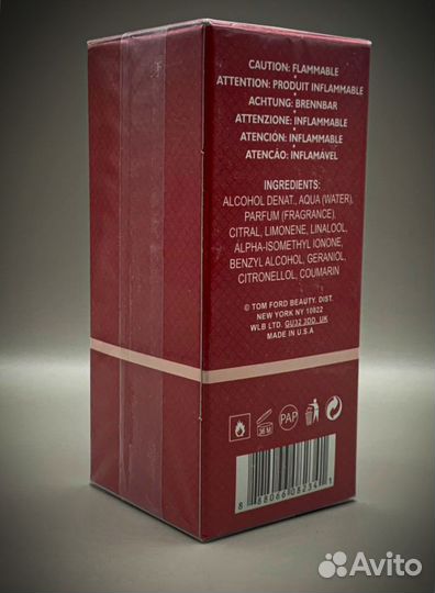 Духи Tom Ford lost cherry 50ml