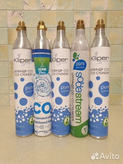 Балон с углекислотой для сифона газирования воды