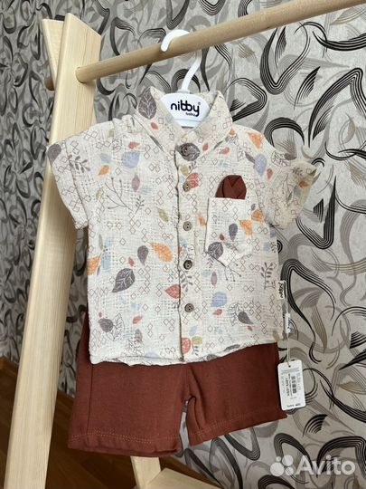 Комплект рубашка и шорты для мальчика