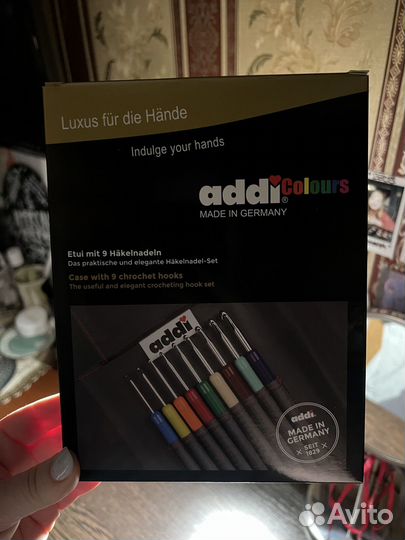 Набор крючков addi colours