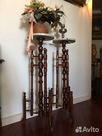 Пара Тумб под цветы 1900х гг