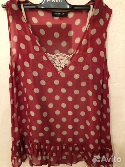 Блуза twin-set Italy и брюки Zara