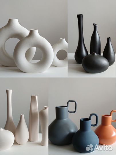 Вазы для сухоцветов