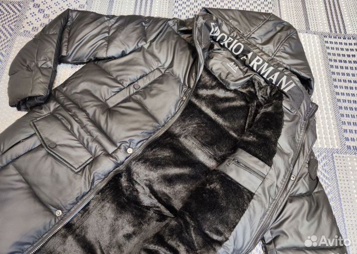 Пуховик зимний Armani Exchange (арт.1053)