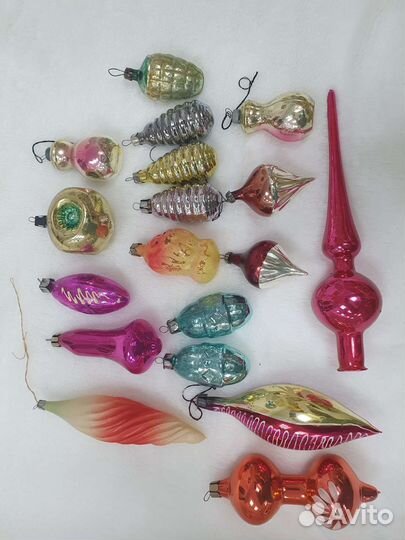 Ёлочные игрушки СССР