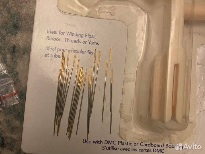 Напёрстки Clover+Устройство DMC для намотки мулине