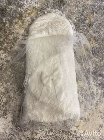 Конверт на выписку с одеждой для малыша