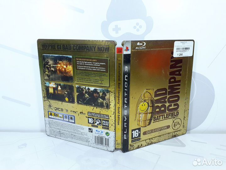 PS3 Battlefield Bad Company Gold Edition б/у