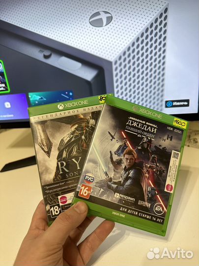 Xbox ONE S 1Tb + Гейпад и Игры