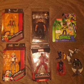 Фигурки Marvel Legends, DC Comics, Neca, Playmates